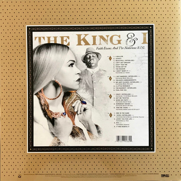 Faith Evans And Notorious B.I.G. : The King & I (2xLP, Album)