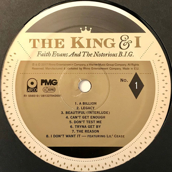 Faith Evans And Notorious B.I.G. : The King & I (2xLP, Album)