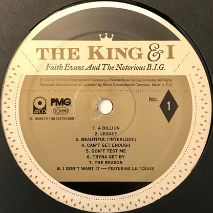 Faith Evans And Notorious B.I.G. : The King & I (2xLP, Album)