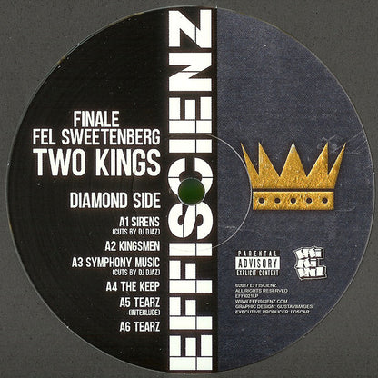 Finale & Fel Sweetenberg : Two Kings (LP, Ltd, Cle)