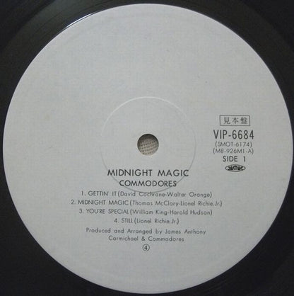 Commodores : Midnight Magic (LP, Album, Promo)