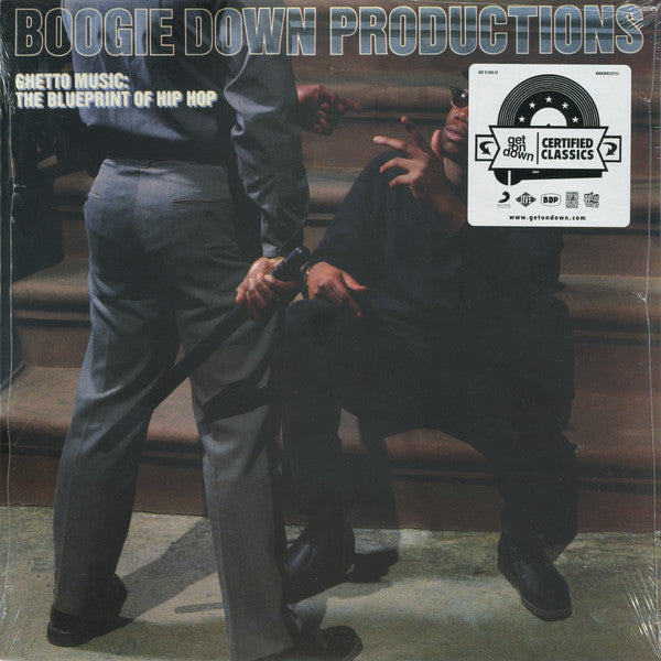 Boogie Down Productions : Ghetto Music: The Blueprint Of Hip Hop (LP, Album, RE)
