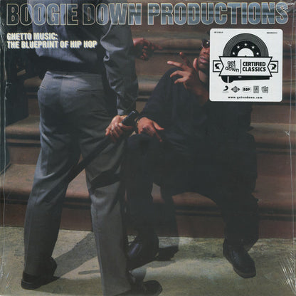 Boogie Down Productions : Ghetto Music: The Blueprint Of Hip Hop (LP, Album, RE)