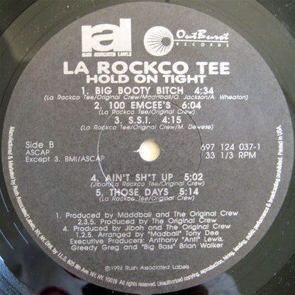 LaRocko Tee : Hold On Tight (LP, Album)