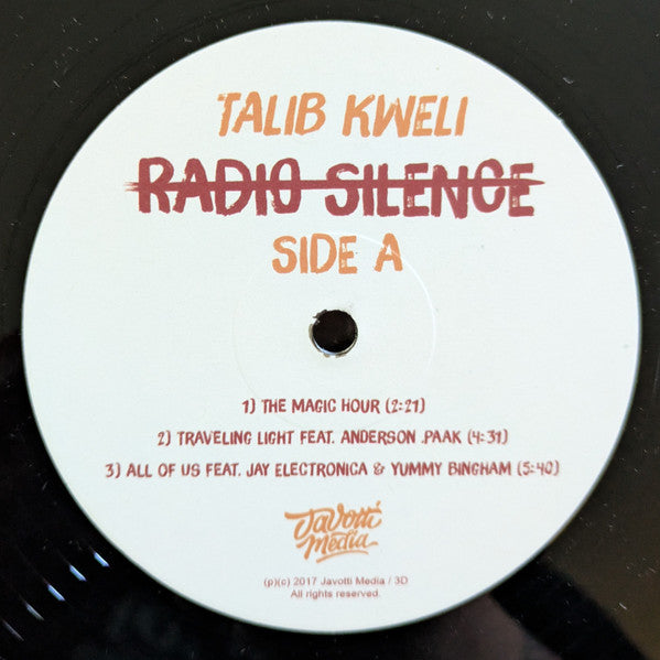Talib Kweli : Radio Silence (2xLP, Album)