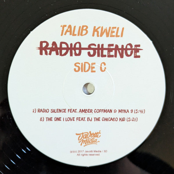 Talib Kweli : Radio Silence (2xLP, Album)