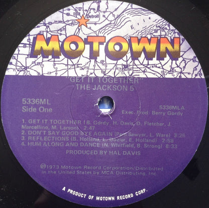 The Jackson 5 : Get It Together (LP, Album, RE)
