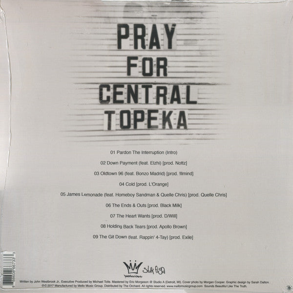 Stik Figa : Central Standard Time (LP, Album, B &)