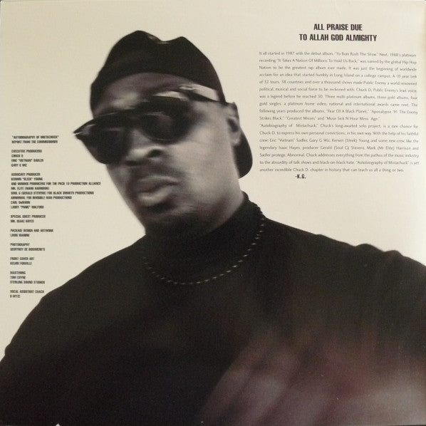 Chuck D : Autobiography Of Mistachuck (2xLP, Album)