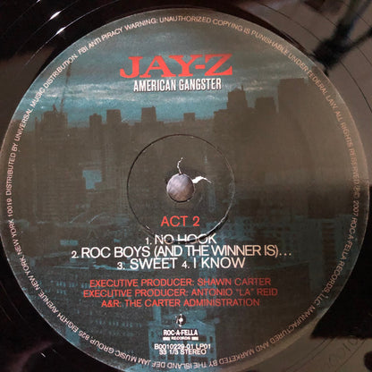 Jay-Z : American Gangster (2xLP, Album, Gat)