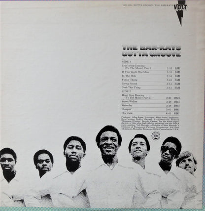 Bar-Kays : Gotta Groove (LP, Album, RP, Pit)