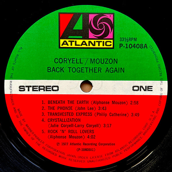 Larry Coryell / Alphonse Mouzon : Back Together Again (LP, Album)