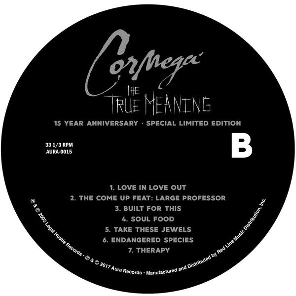 Cormega : The True Meaning (LP, Album, Ltd, S/Edition, Cle)
