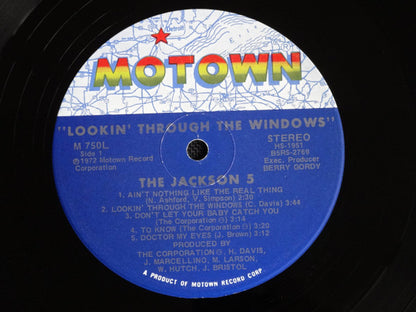 The Jackson 5 : Lookin' Through The Windows (LP, Album, Ind)