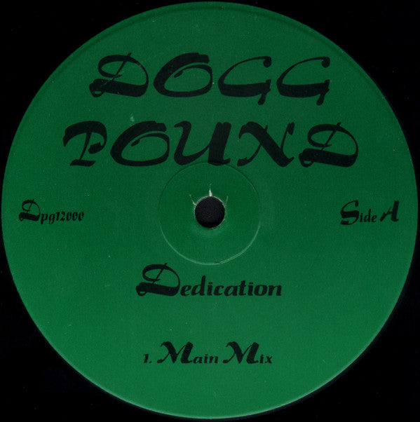 Tha Dogg Pound : Dedication (12")