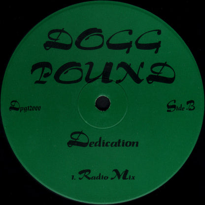 Tha Dogg Pound : Dedication (12")