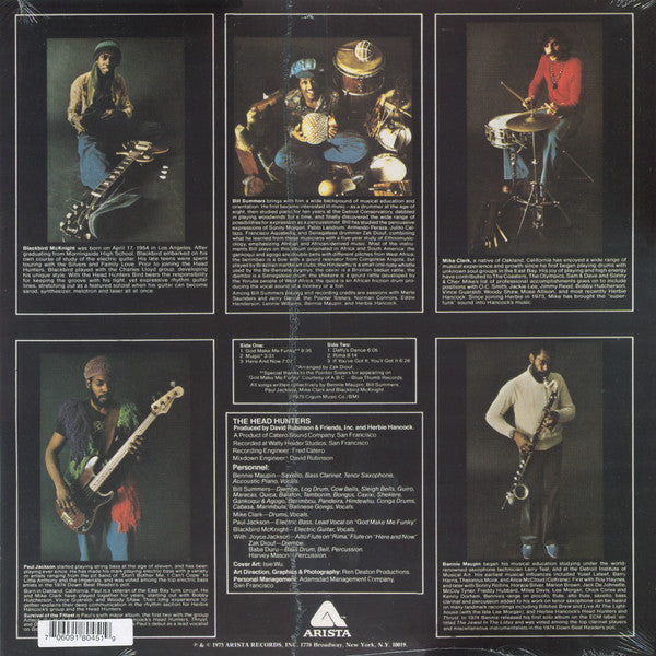 The Headhunters : Survival Of The Fittest (LP, Album, RE)