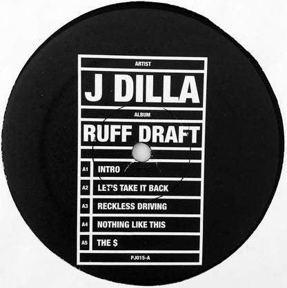 J Dilla : Ruff Draft: Dilla's Mix (2xLP, Album, RSD)