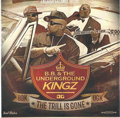 Amerigo Gazaway : B.B. & The Underground Kingz: The Trill Is Gone (2xLP, Album, Unofficial)