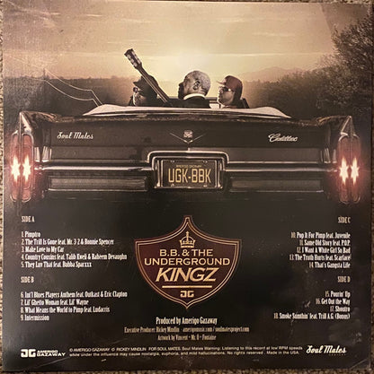 Amerigo Gazaway : B.B. & The Underground Kingz: The Trill Is Gone (2xLP, Album, Unofficial)