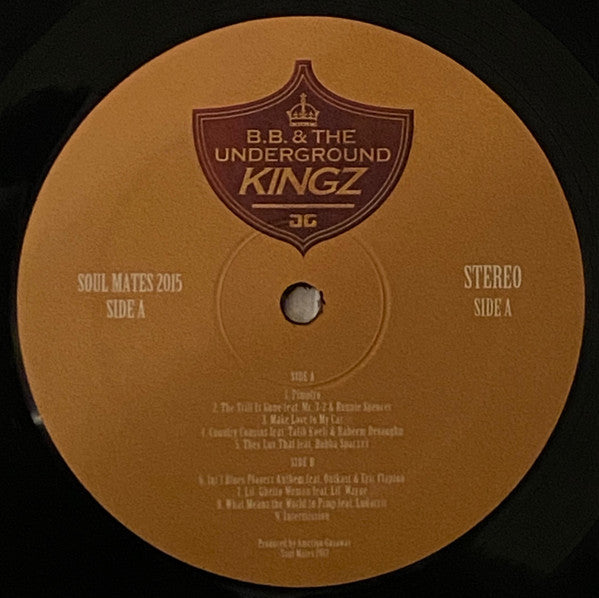 Amerigo Gazaway : B.B. & The Underground Kingz: The Trill Is Gone (2xLP, Album, Unofficial)