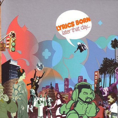 Lyrics Born : Later That Day... (2xLP, Album, Dlx, Ltd, RE, Gre)