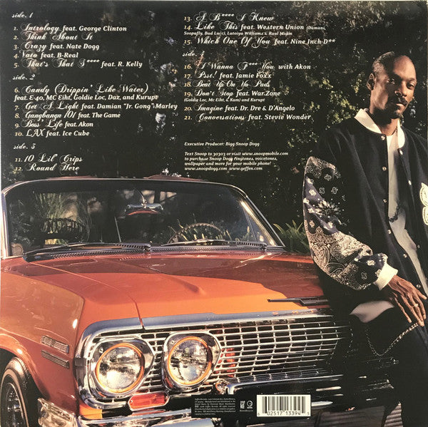 Snoop Dogg : Tha Blue Carpet Treatment (2xLP, Album, Gat)