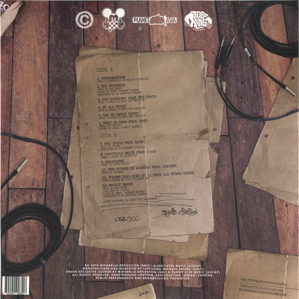 Copywrite & Planet Asia : Unfinished & Untitled (LP, Album, Ltd, Num, Pur)