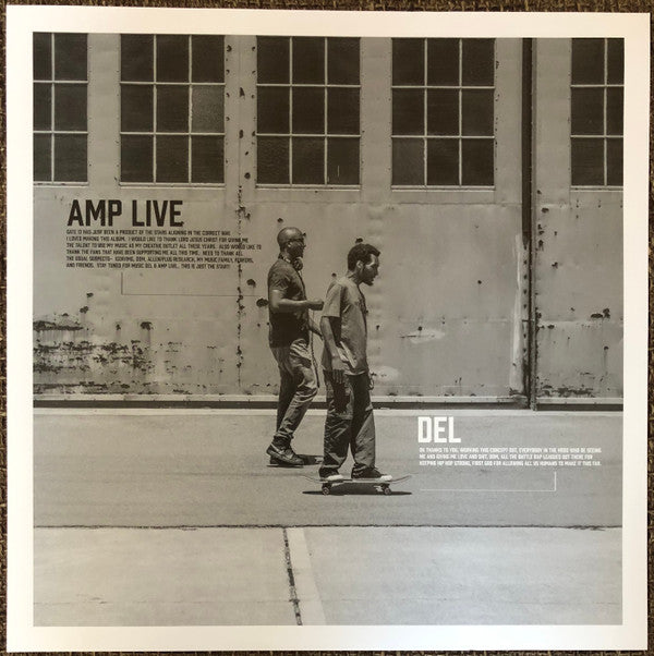 Del* + AMP Live : Gate 13 (2xLP, Album)