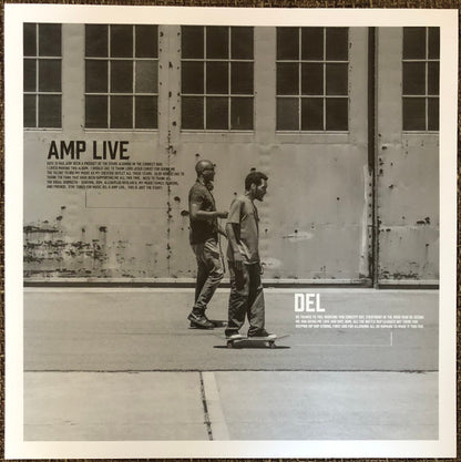 Del* + AMP Live : Gate 13 (2xLP, Album)