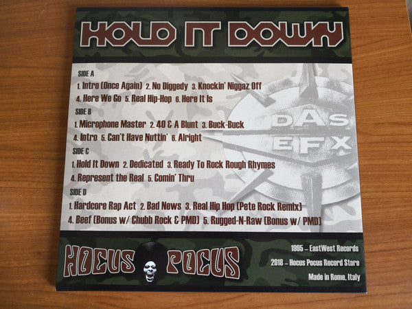 Das EFX : Hold It Down (2xLP, Album, Ltd, Num, RE, Red)