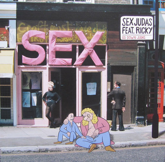 Sex Judas Feat. Ricky (43) : Go Down Judas (2x12", Album)