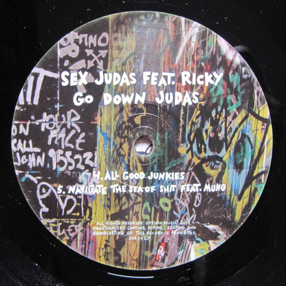 Sex Judas Feat. Ricky (43) : Go Down Judas (2x12", Album)