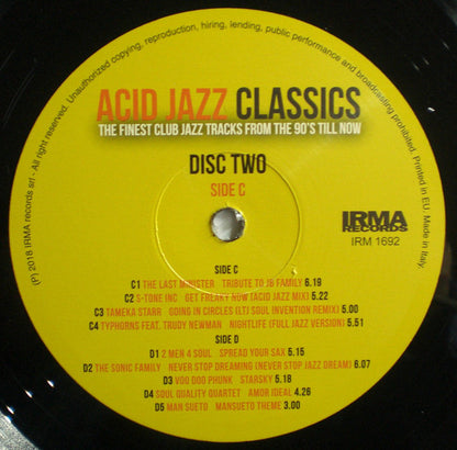 Various : Acid Jazz Classics (The Finest Club Jazz Tracks From The 90's Till Now) (2xLP, Comp)