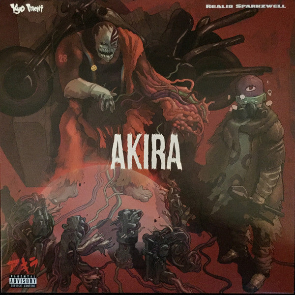 Kyo Itachi & Realio Sparkzwell : Akira (LP, Album, Ltd, Red)