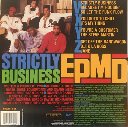 EPMD : Strictly Business (2xLP, Album, RE)