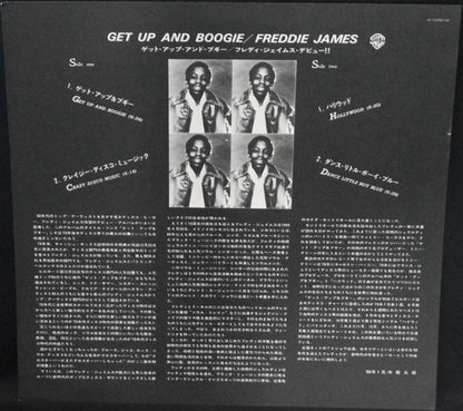 Freddie James : Get Up And Boogie (LP, Album)