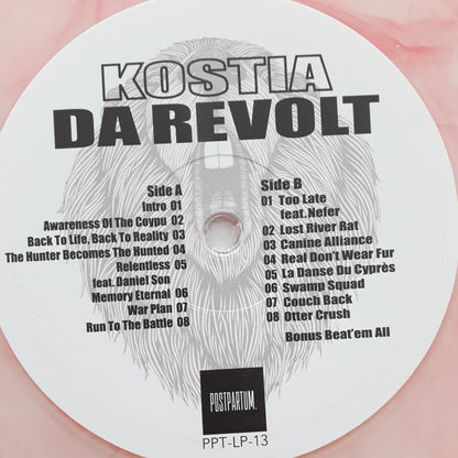 Kostia (4) : Da Revolt (LP, Ltd, Num, Cle)