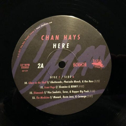 Chan Hays : Here (2xLP, Album, Ltd)
