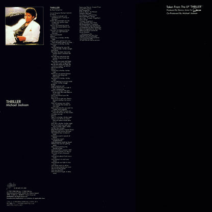 Michael Jackson : Thriller (12", Maxi)