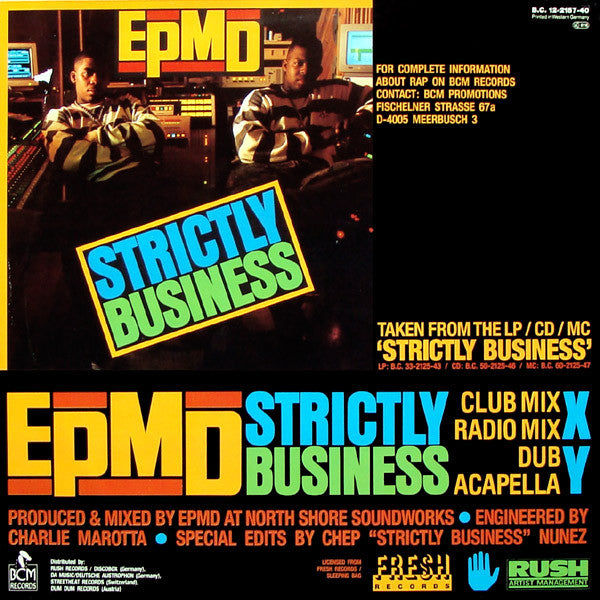 EPMD : Strictly Business (12")