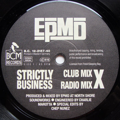EPMD : Strictly Business (12")