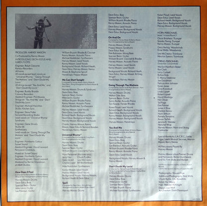 Harvey Mason : M.V.P. (LP, Album, Promo)