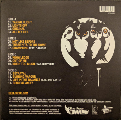 The Four Owls : Nature's Greatest Mystery (2xLP, Ltd, RP, Yel)