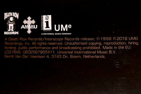 2Pac : Greatest Hits (4xLP, Comp, RE, Gat)