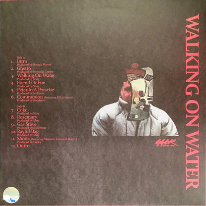 Elcamino (2) : Walking On Water (LP, Album, Ltd, Num, Blu)