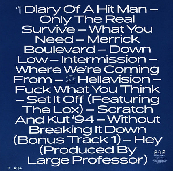 Main Source : Fuck What You Think (LP, Album, Club, Num, RE, Whi)
