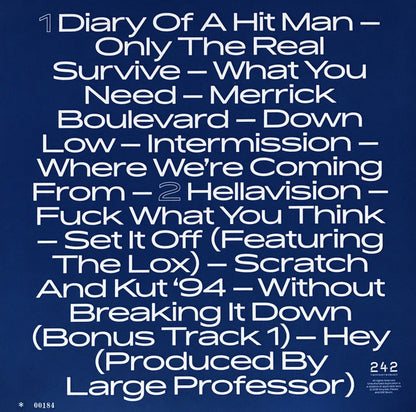 Main Source : Fuck What You Think (LP, Album, Club, Num, RE, Whi)