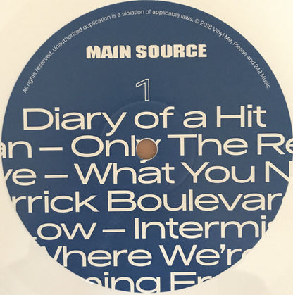 Main Source : Fuck What You Think (LP, Album, Club, Num, RE, Whi)