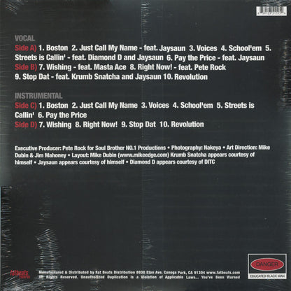 Ed O.G Featuring Pete Rock : My Own Worst Enemy (2xLP, Dlx, Ltd, RE, Gat)